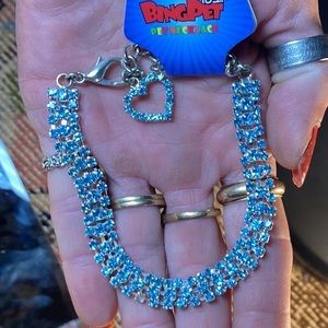 Small Doggie Bling Necklace (collar) NWT!